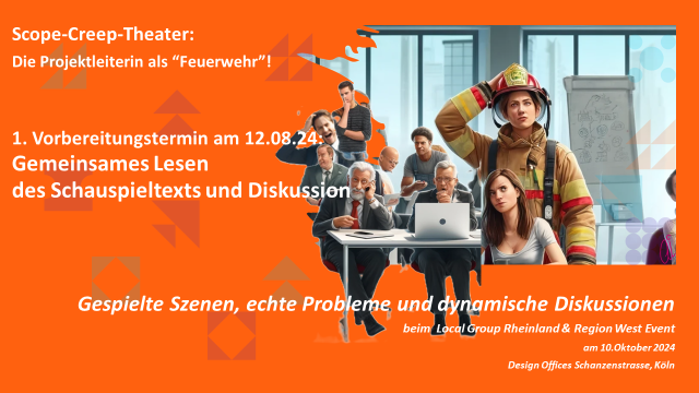 Die Projektleiterin als