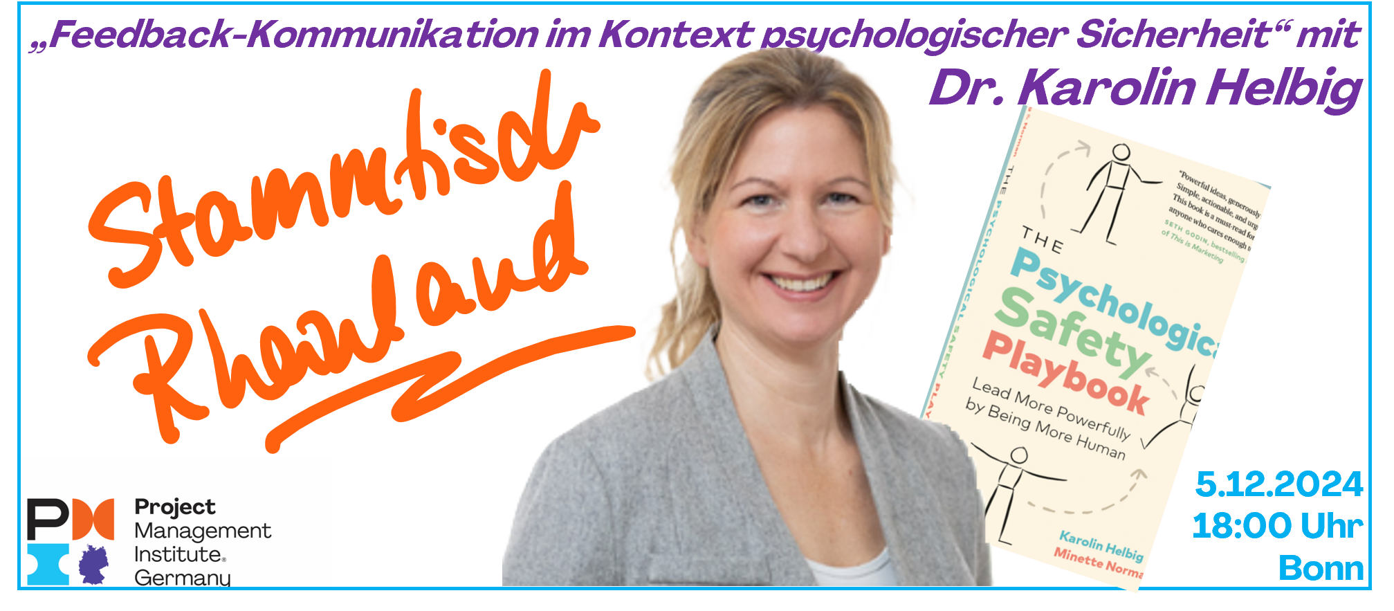 Stammtisch Rheinland mit Dr. Karolin Helbig