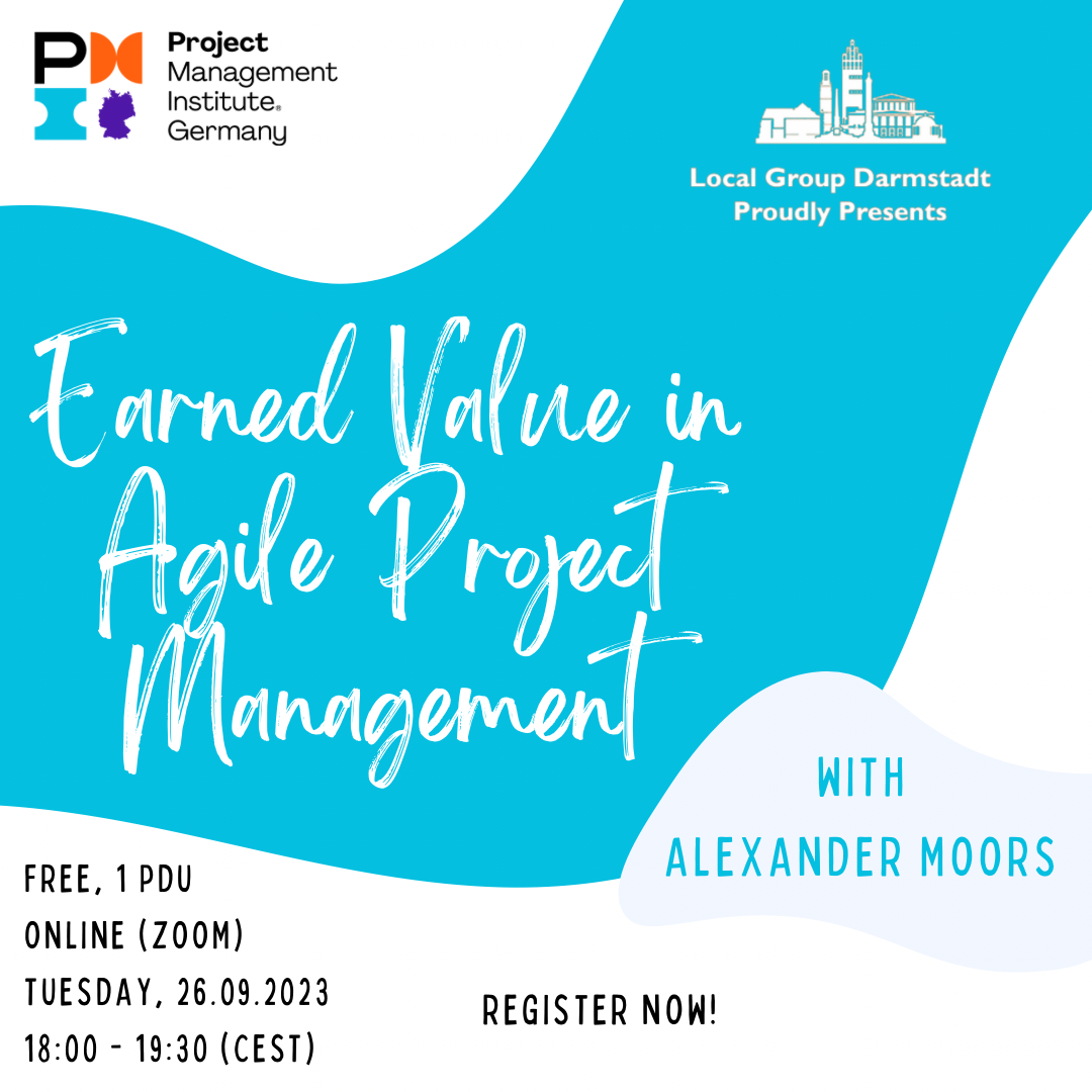 Online Event LG Darmstadt: Earned Value in Agile Project Management