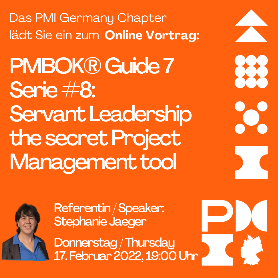 PMBOK Guide 7 Series Online Event orange