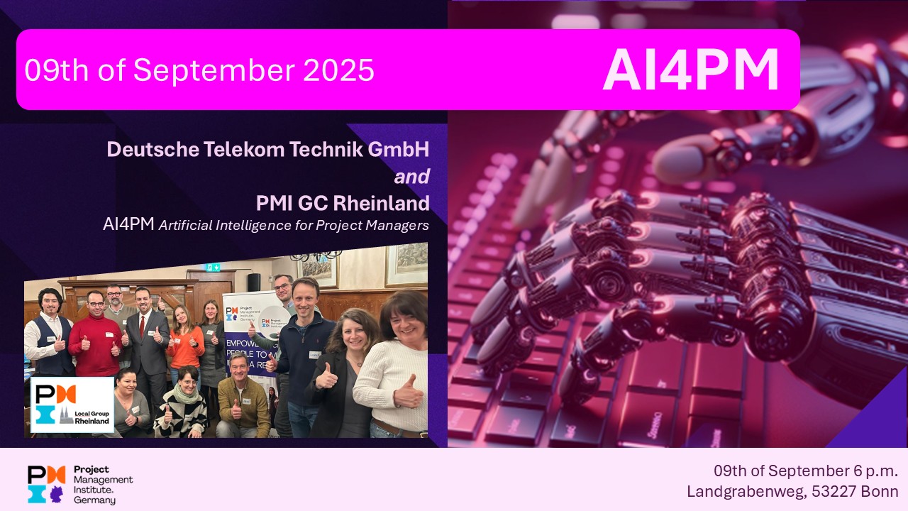 PMI GC Rheinland & Deutsche Telekom Technik: AI4PM