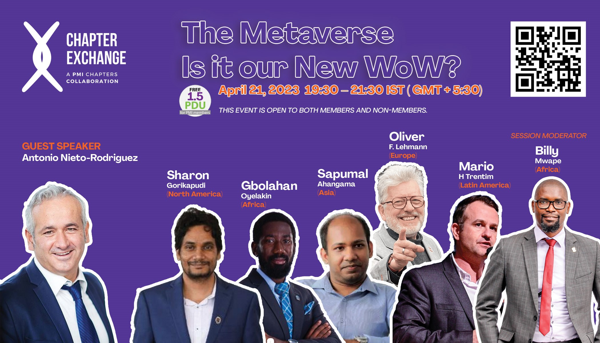 PMI Chapter Xchange | Metaverse - Is it our New WoW ( World of Work)