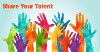 Share your talent 348x182px