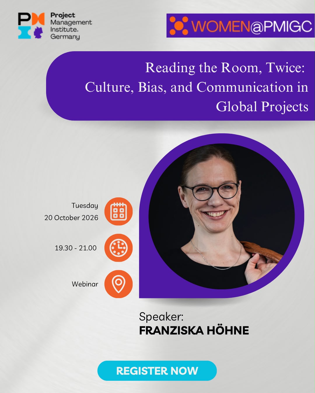 Women@PMIGC: Reading the Room, Twice - Culture, Bias, and Communication in Global Projects