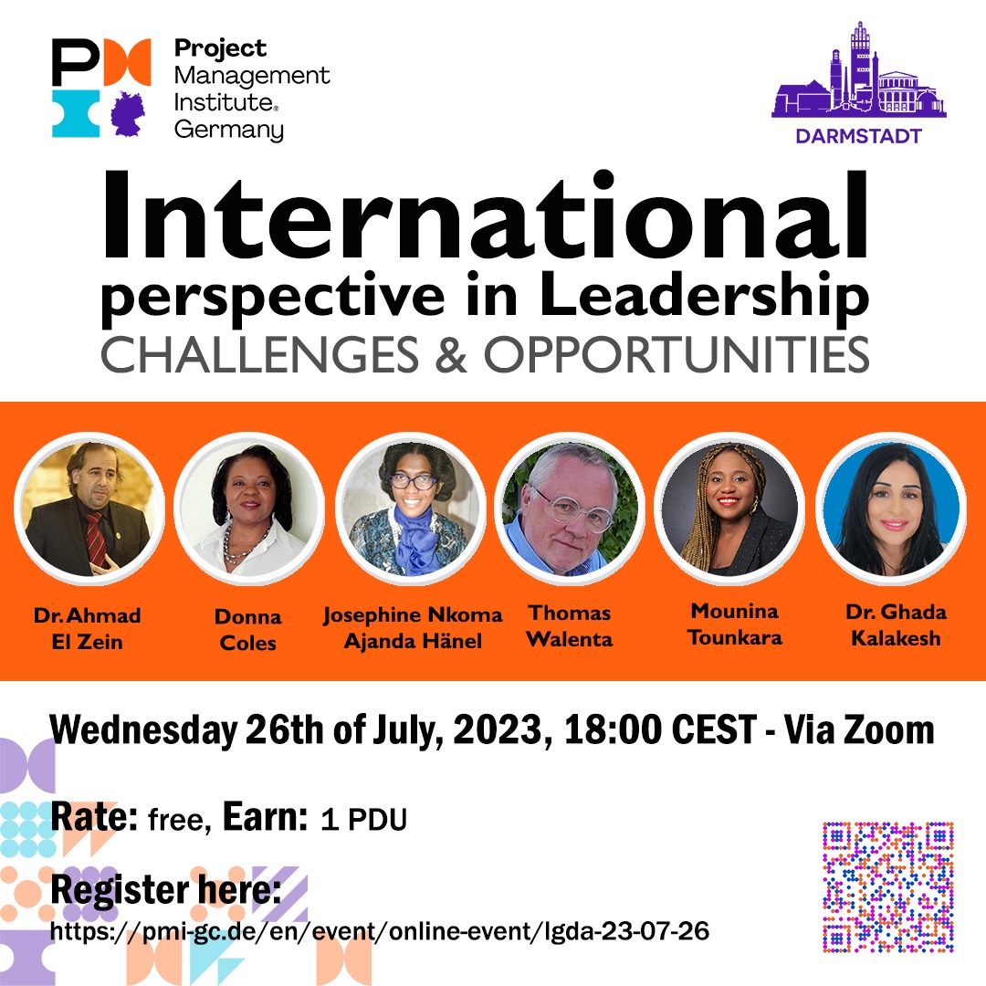 Online event LG Darmstadt: International perspective in leadership