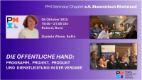 Stammtisch Rheinland - Die öffentliche Hand: Programm, Projekt, Produkt und Dienstleistung in der Vergabe