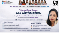 Women in Projects Webinar September 2026 - Navigating Change: AI and Automation
